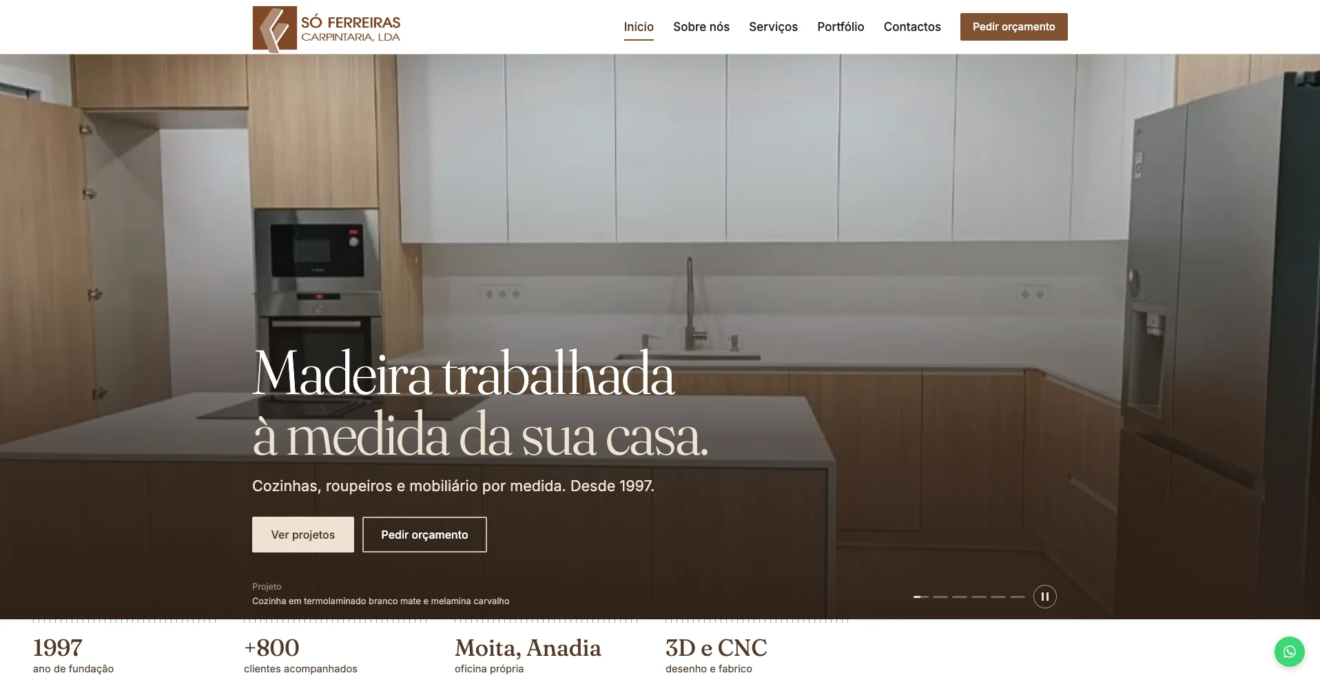 Website Só Ferreiras