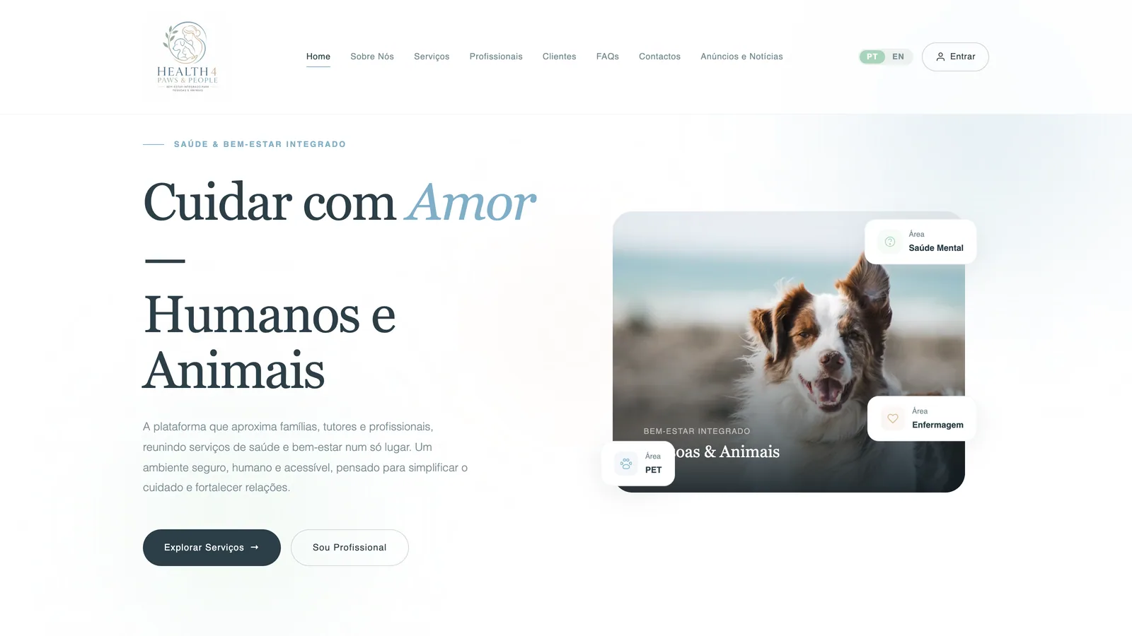 Website Health for Paws