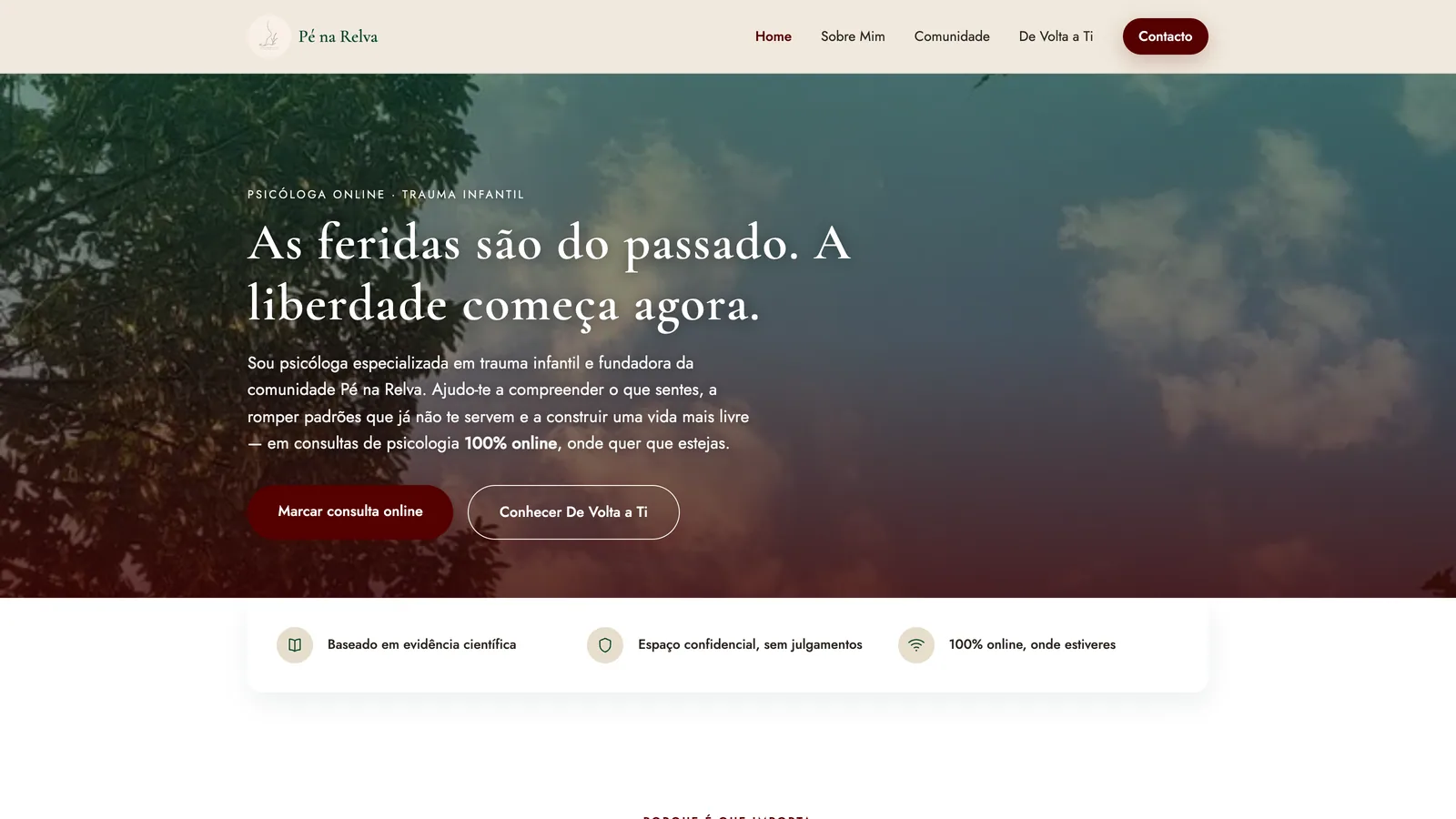 Website Lionia Martins