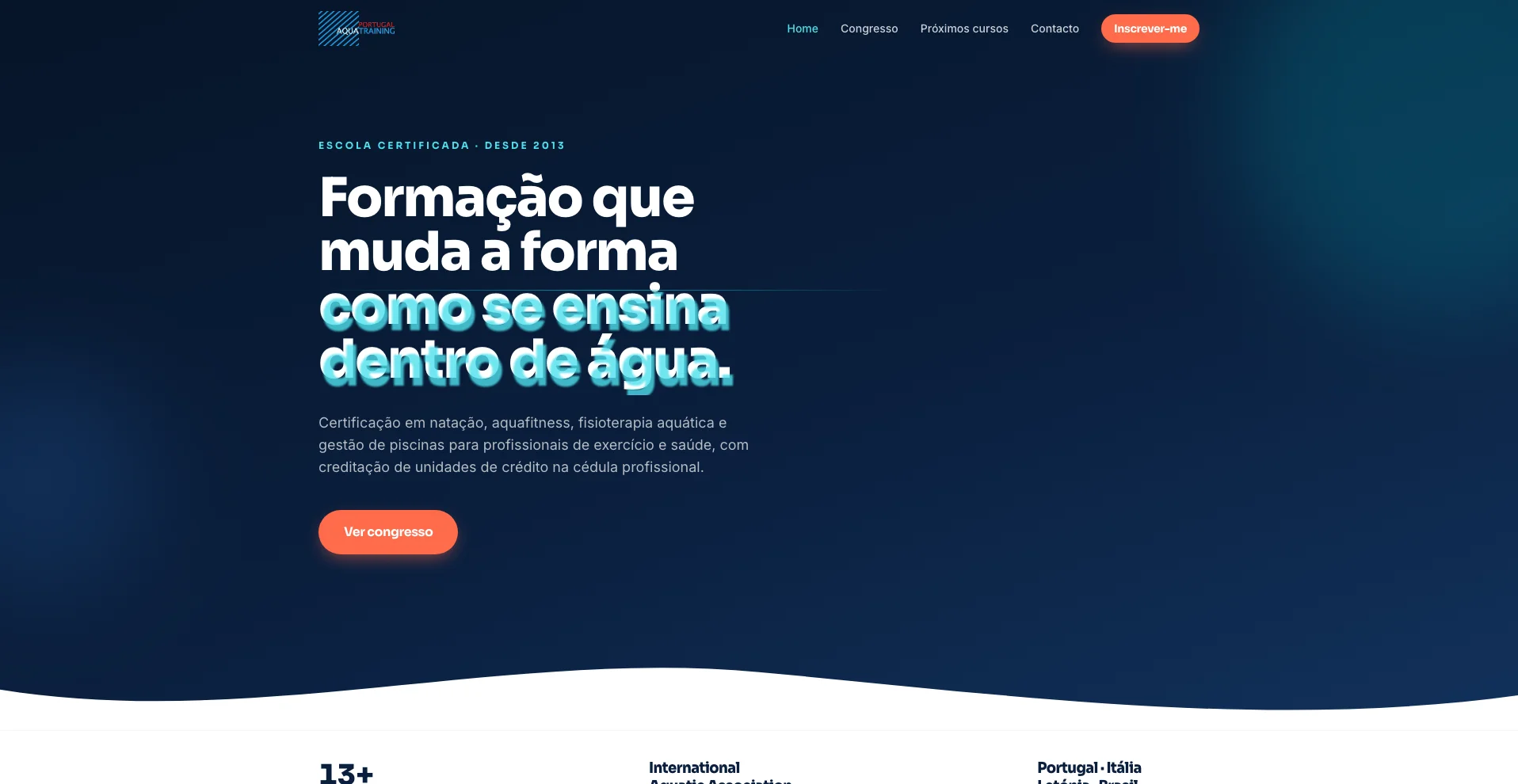 Website AquaTraining