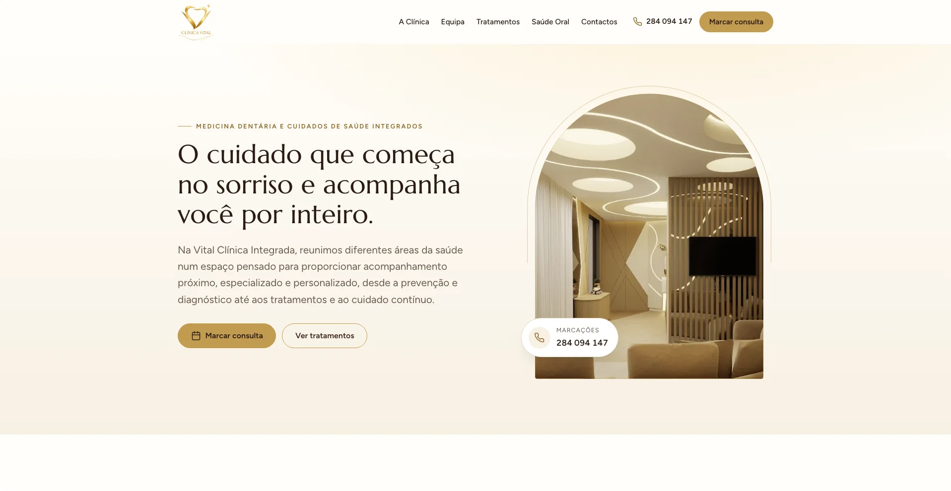 Website Clínica Vital