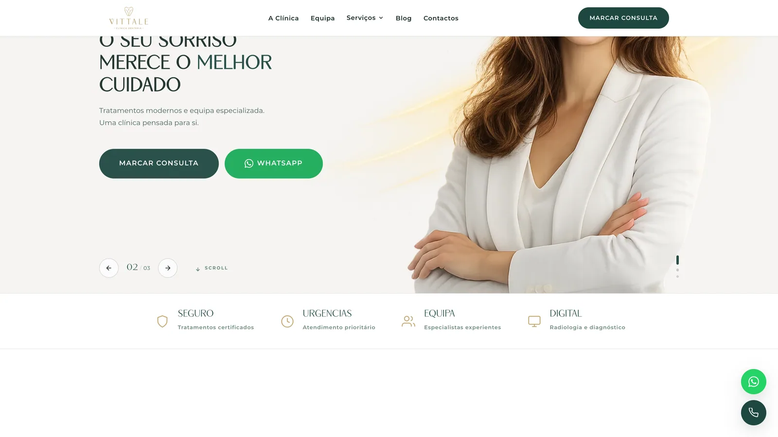 Website Vittale