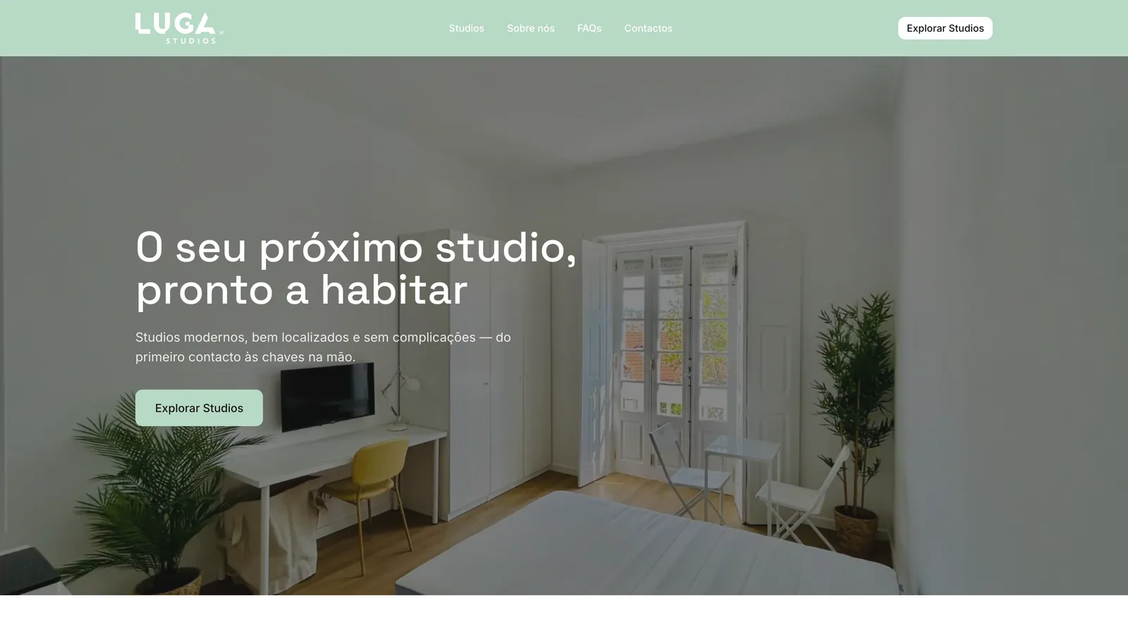 Website LUGA Studios