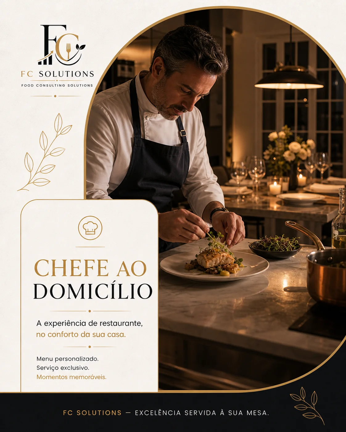 FC Solutions — Chef em casa